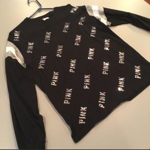 VS PINK Sequin Logo Top Large